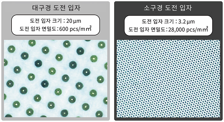 導電粒子整列外観